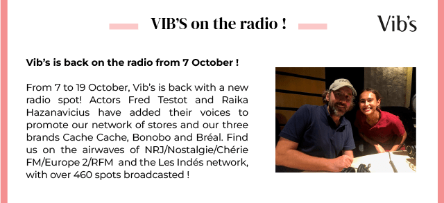 VIB'S on the radio!