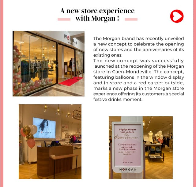 A new store experience with Morgan!