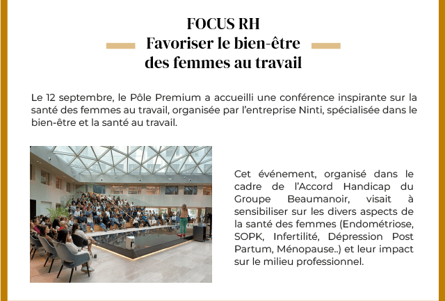 Focus RH : Favoriser le bien-être des femmes au travail