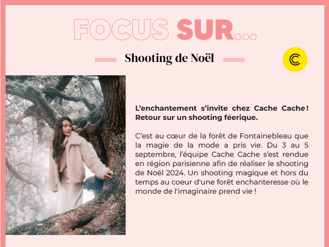 FOCUS SUR... Shooting de Noël