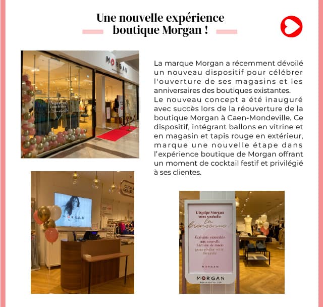 Une nouvelle expérience boutique Morgan