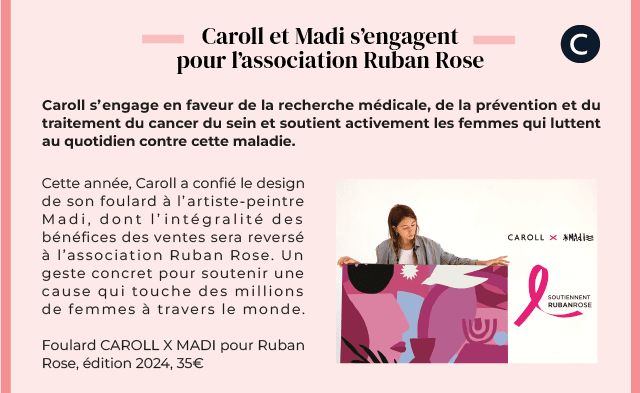 Caroll et Madi s'engagent pour l'association Ruban Rose