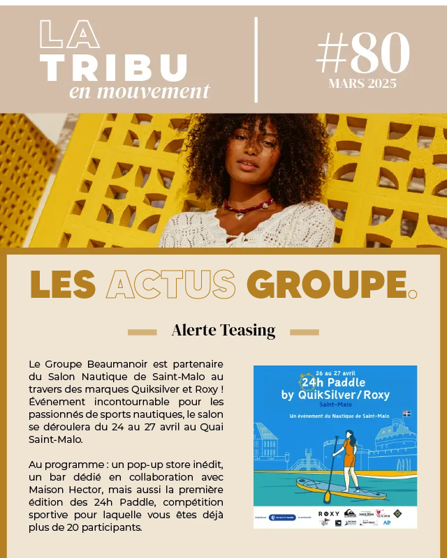 La Tribu en mouvement #80 - LES ACTUS GROUPE
