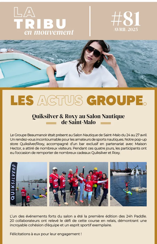 La Tribu en mouvement #81 - LES ACTUS GROUPE