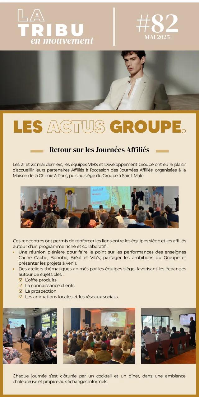 La Tribu en mouvement #81 - LES ACTUS GROUPE