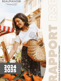 Couverture rapport RSE 2024-2025 &#8211; Groupe Beaumanoir