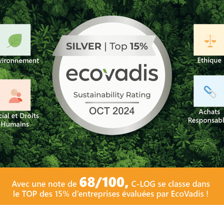 C-Log, EcoVadis Silver Medal