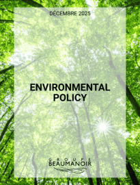 Environmental Policy 2025 &#8211; Groupe Beaumanoir